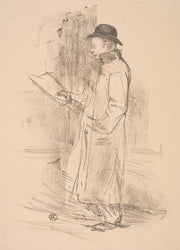 Programme Du Benefice Gemier  by Henri De Toulouse Lautrec