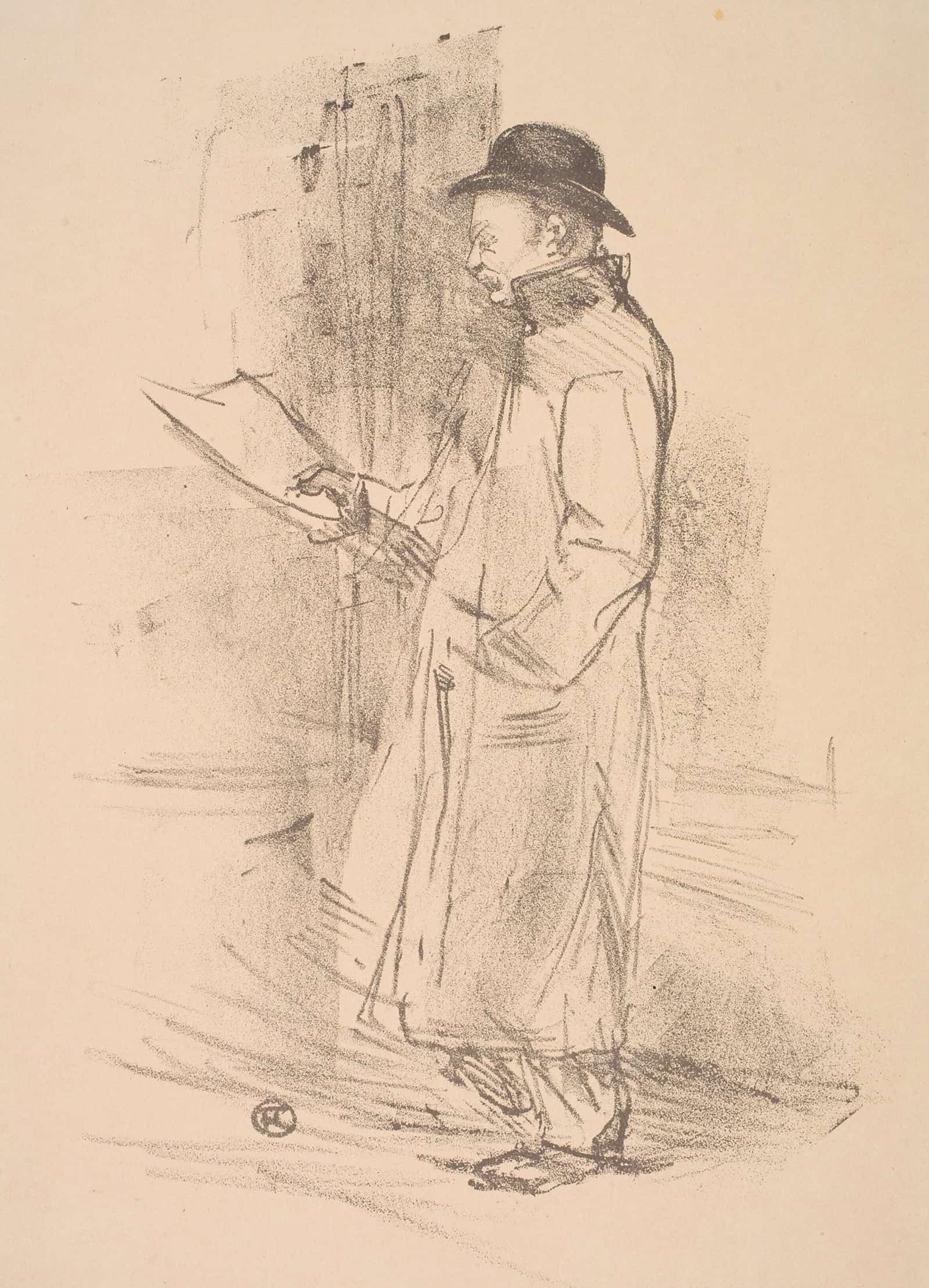 Programme Du Benefice Gemier  by Henri De Toulouse Lautrec