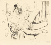Prophecy Weissagung by Lovis Corinth