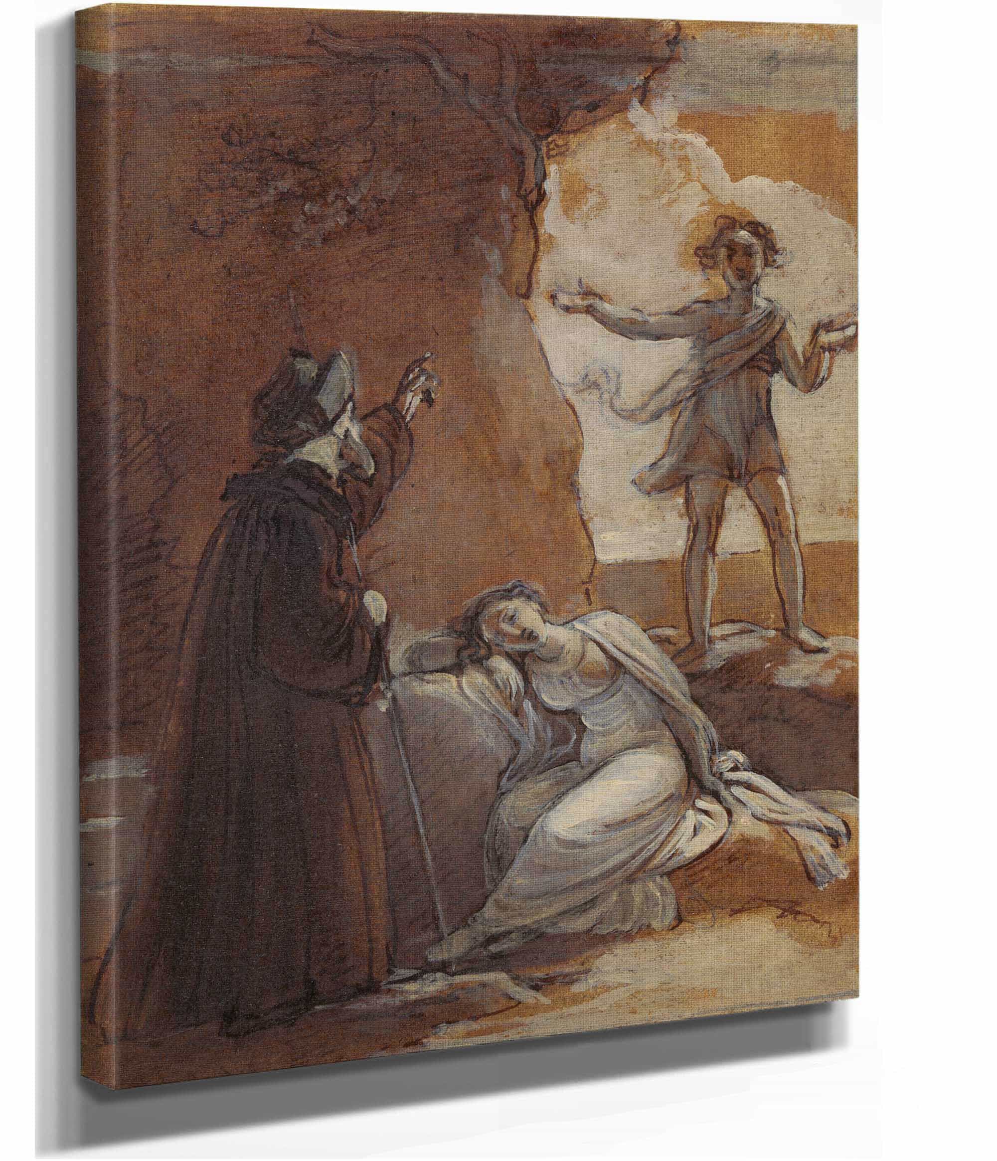 Prospero And Ariel by Robert Smirke