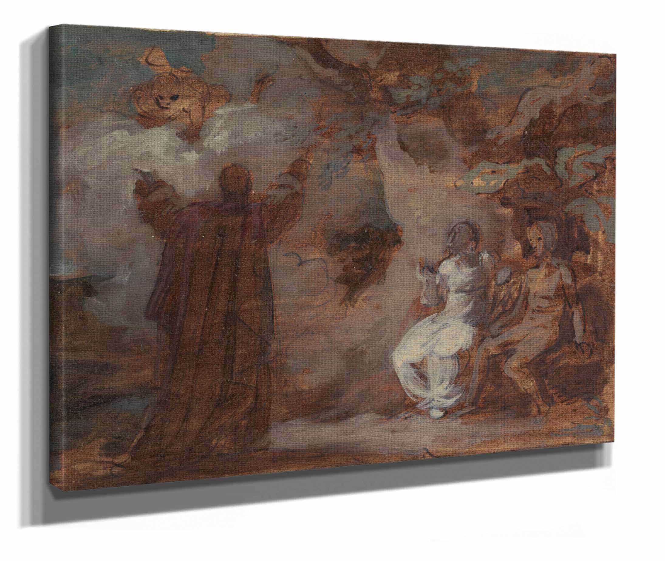 Prospero Conjuring A Masque For Ferdinand And Miranda by Robert Smirke