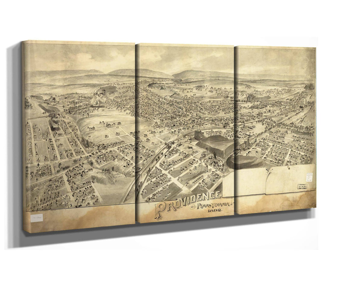 Providence Pennsylvania 1892  State Of Pennsylvania