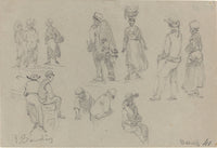 Provincial Figures by Eugene Boudin
