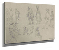 Provincial Figures by Eugene Boudin