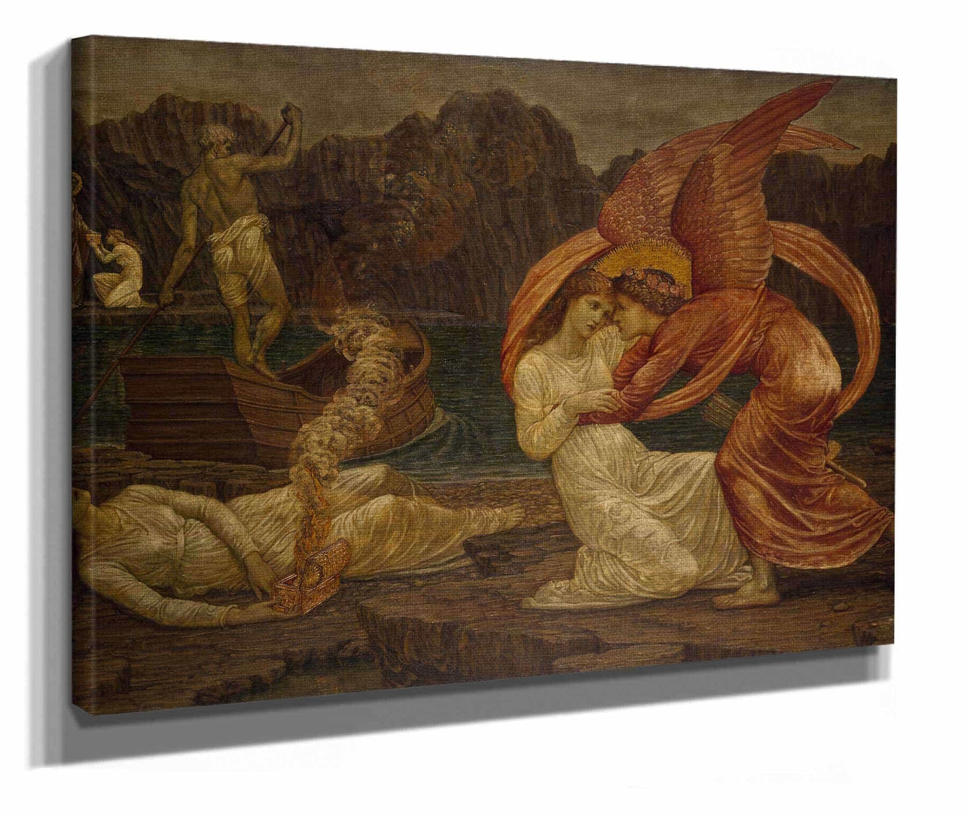 Psyche Receiving The Casket From Proserpine by Sir Edward Coley Burne Jones