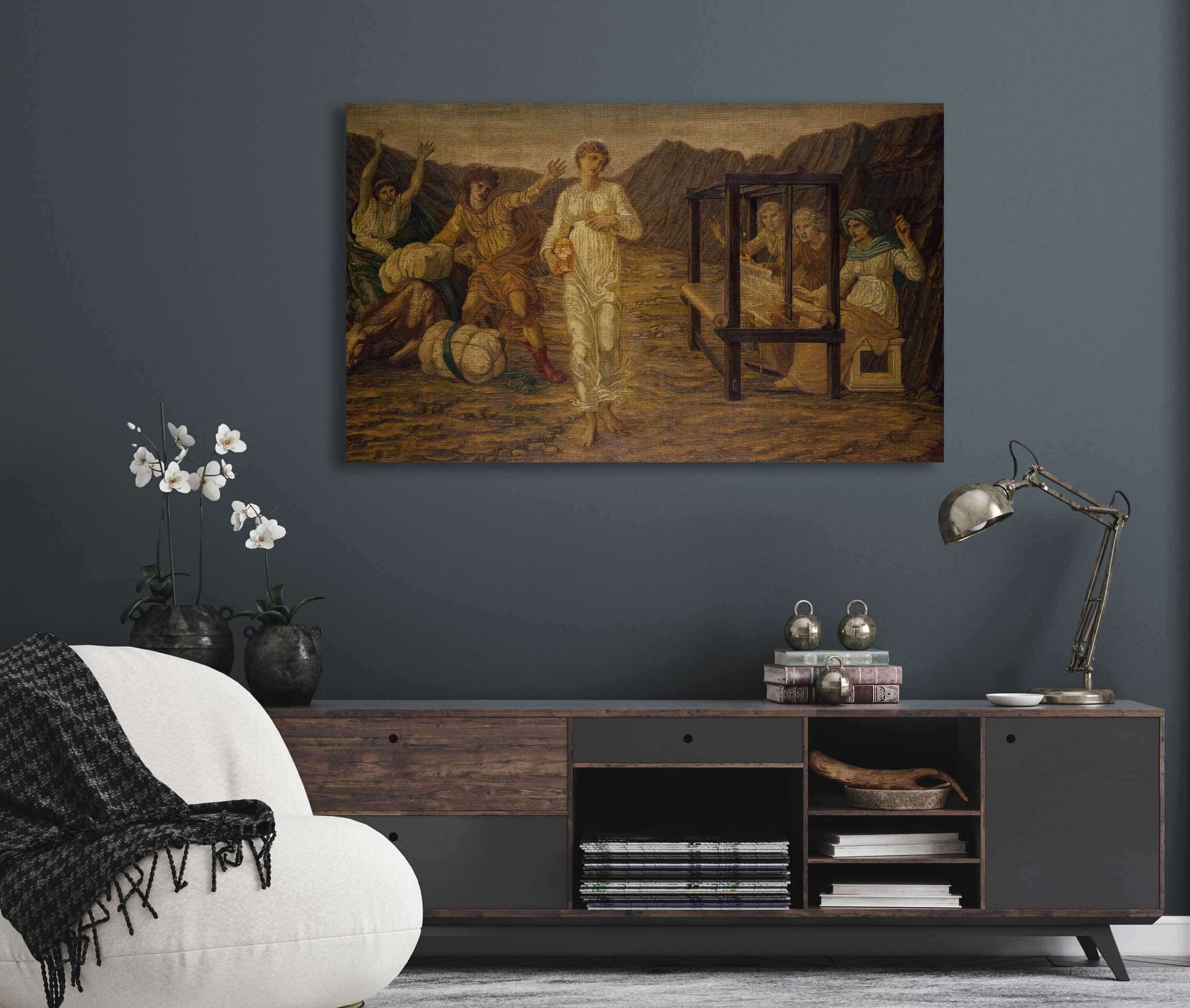 Psyche Set By Venus The Task by Sir Edward Coley Burne Jones