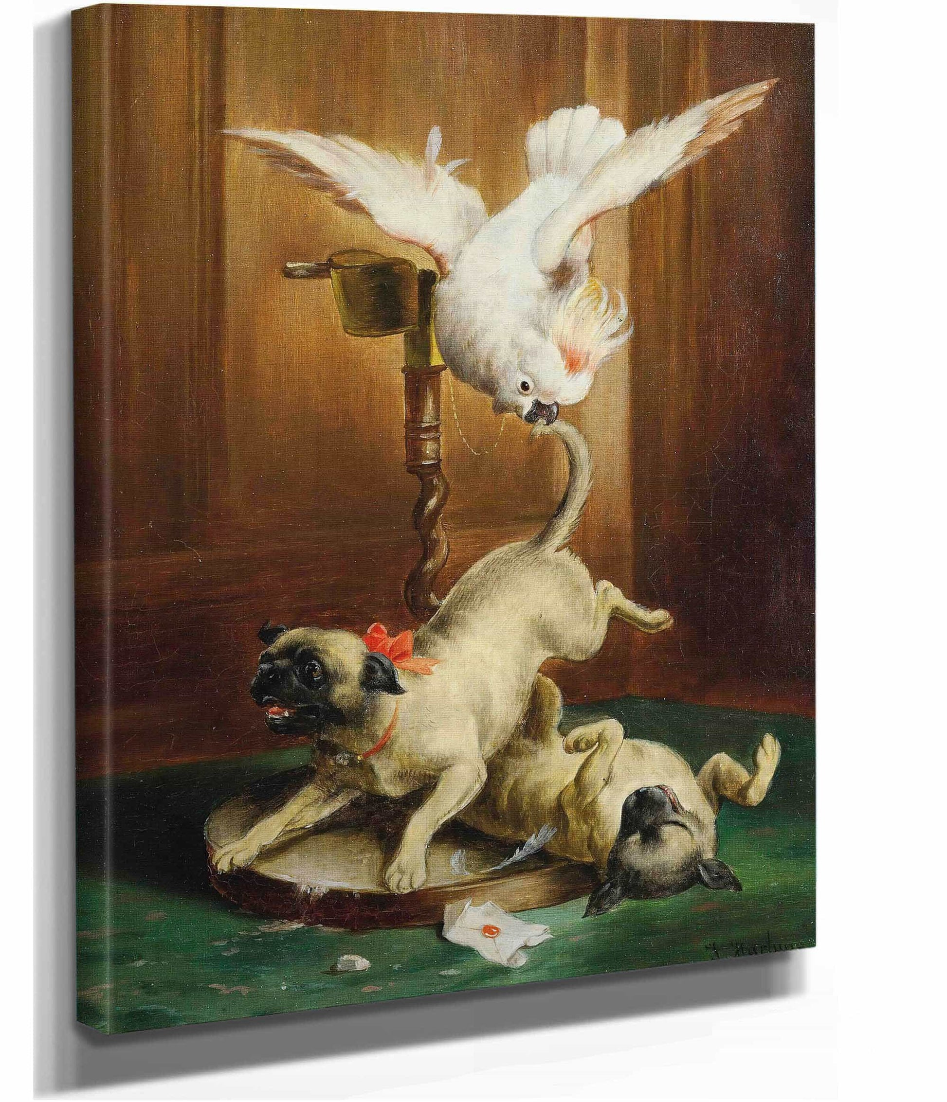 Pug Pandemonium by Carl Reichert