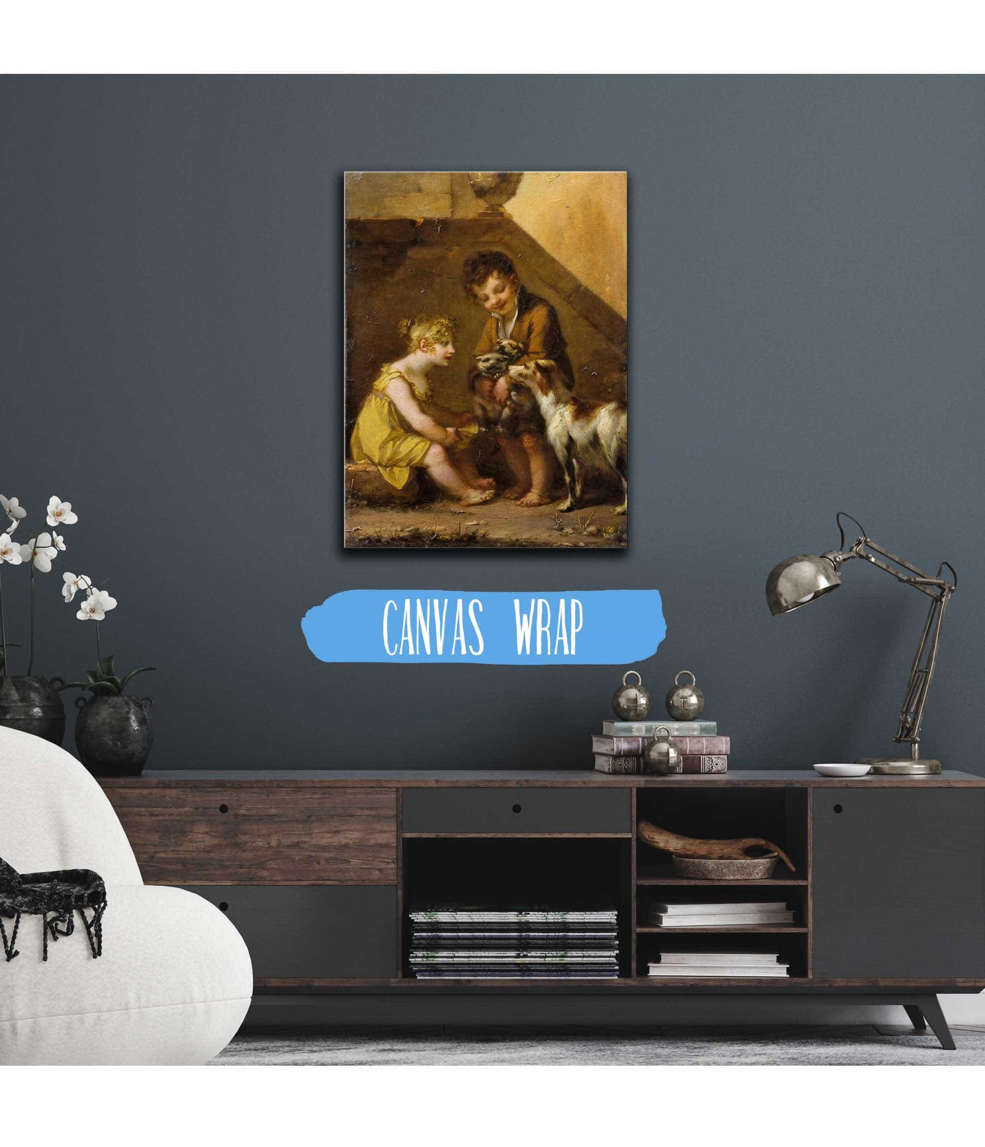 Puppies S by Pierre Paul Prudhon