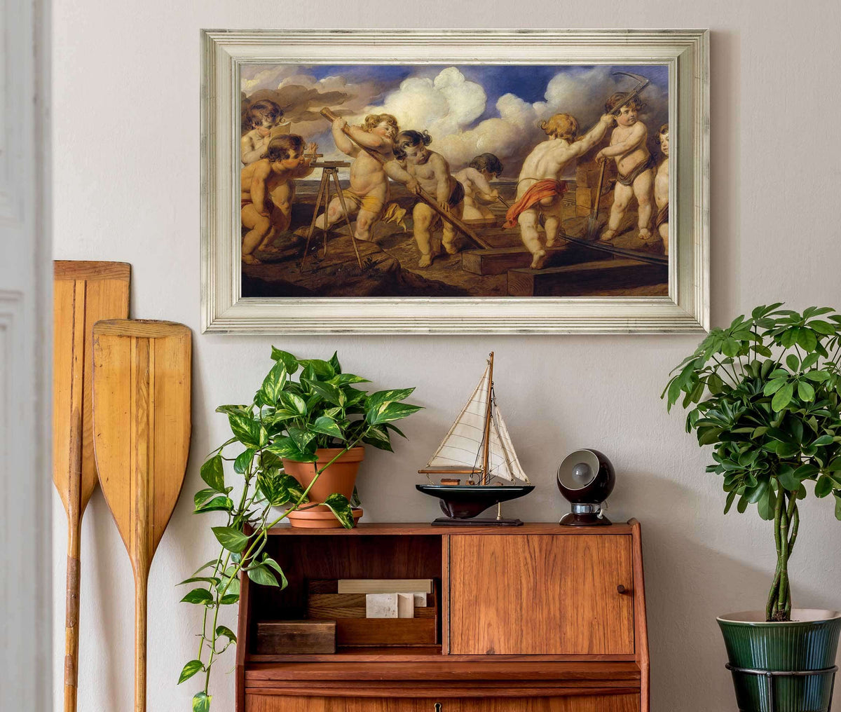 Putting While Building A Railway Around by Hans Canon