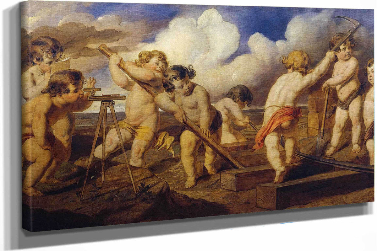 Putting While Building A Railway Around by Hans Canon