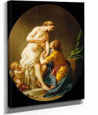 Pygmalion And Galatea by Louis Jean Francois Lagrenee
