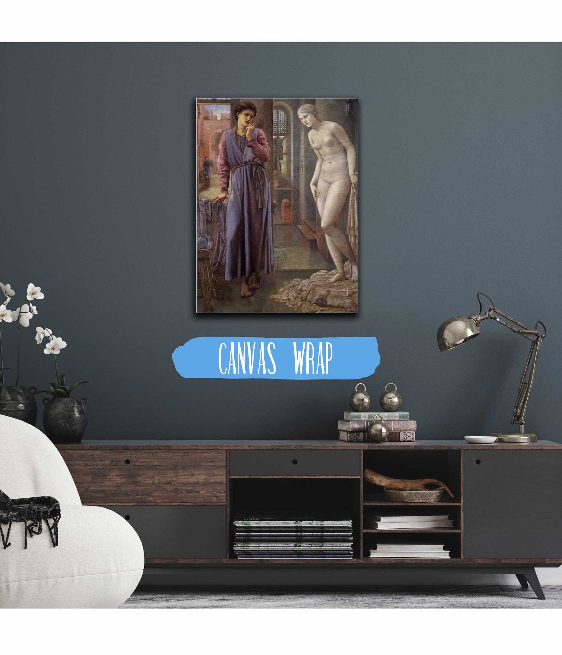 Pygmalion And The Image The Hand Refrains by Sir Edward Coley Burne Jones