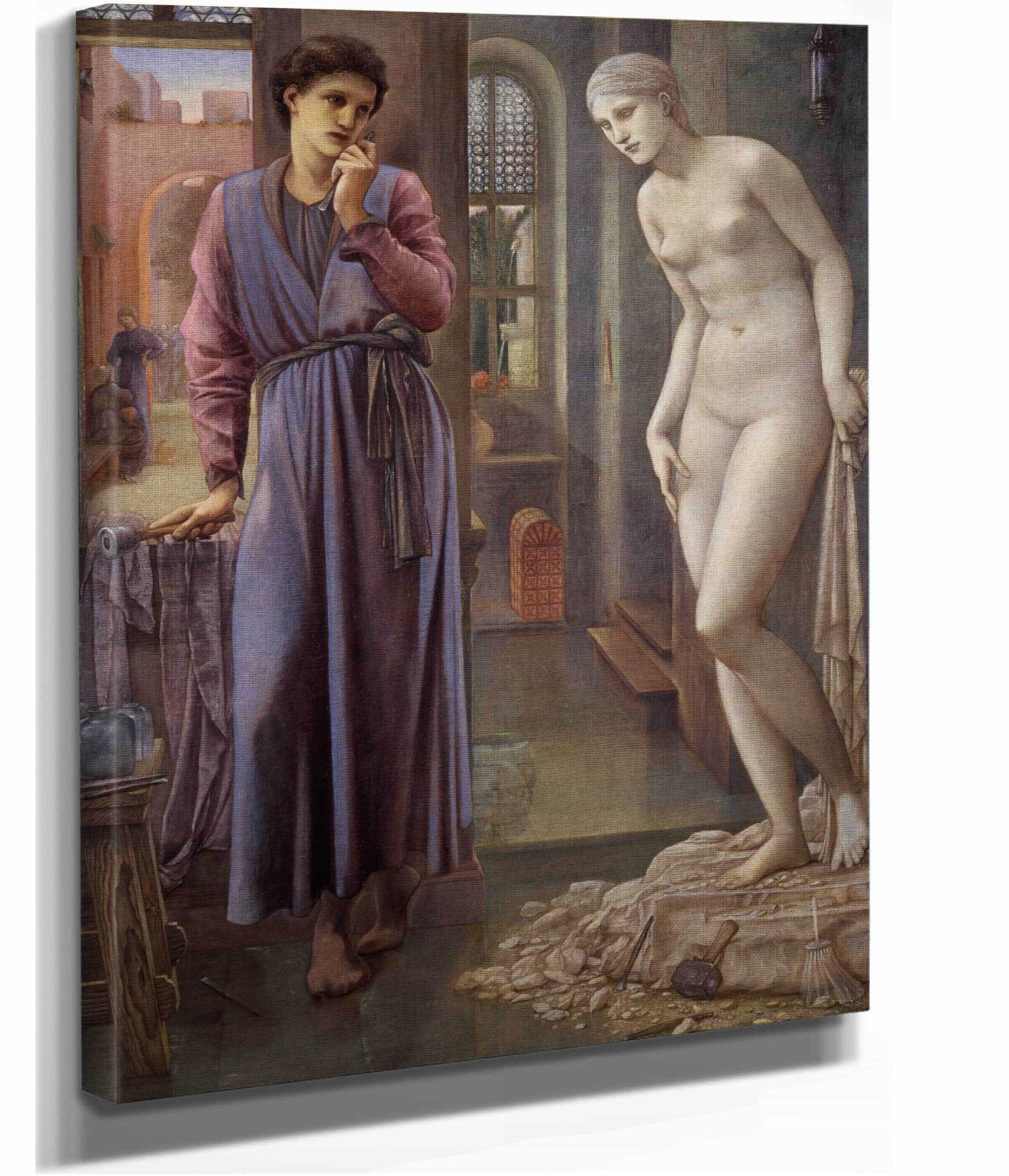 Pygmalion And The Image The Hand Refrains by Sir Edward Coley Burne Jones