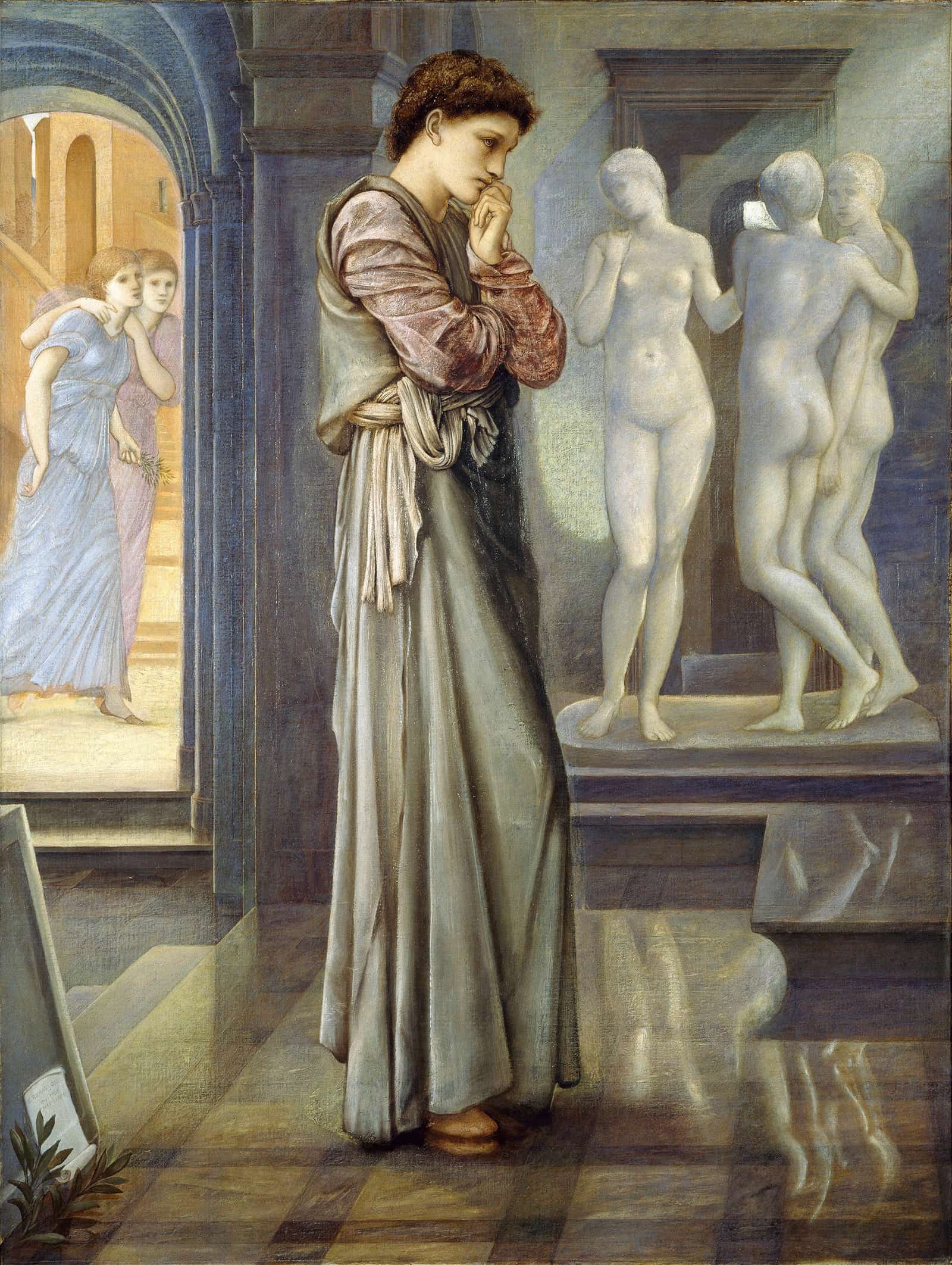 Pygmalion And The Image The Heart Desires by Sir Edward Coley Burne Jones