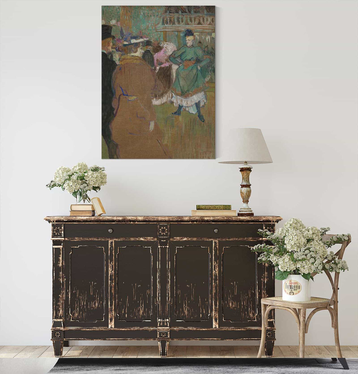 Quadrille At The Moulin Rouge by Henri De Toulouse Lautrec