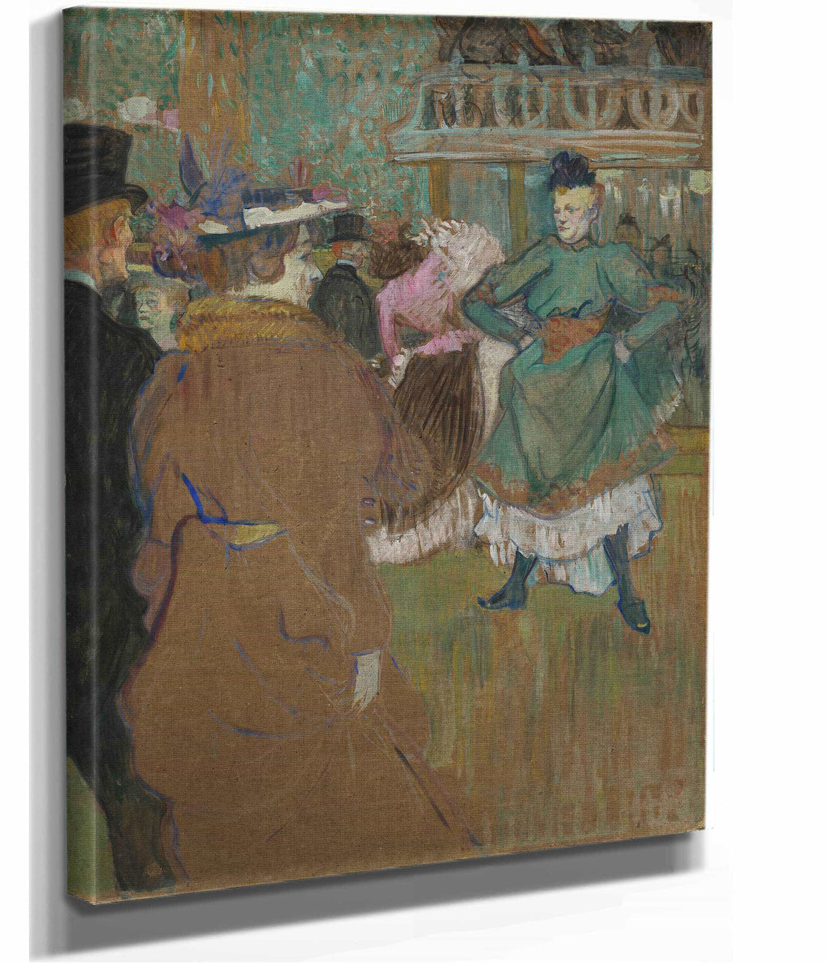 Quadrille At The Moulin Rouge by Henri De Toulouse Lautrec