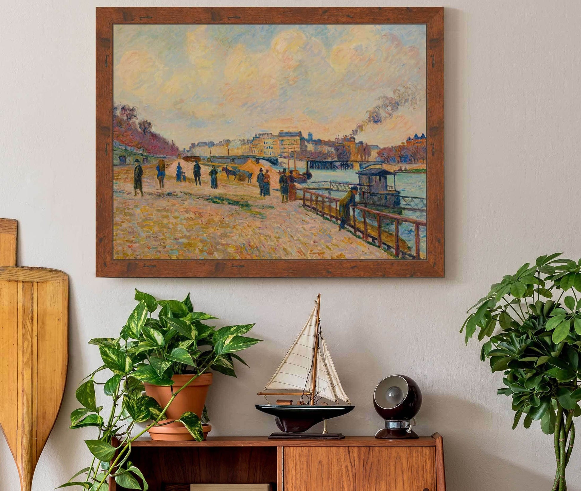 Quai Saint Bernard Paris by Armand Guillaumin