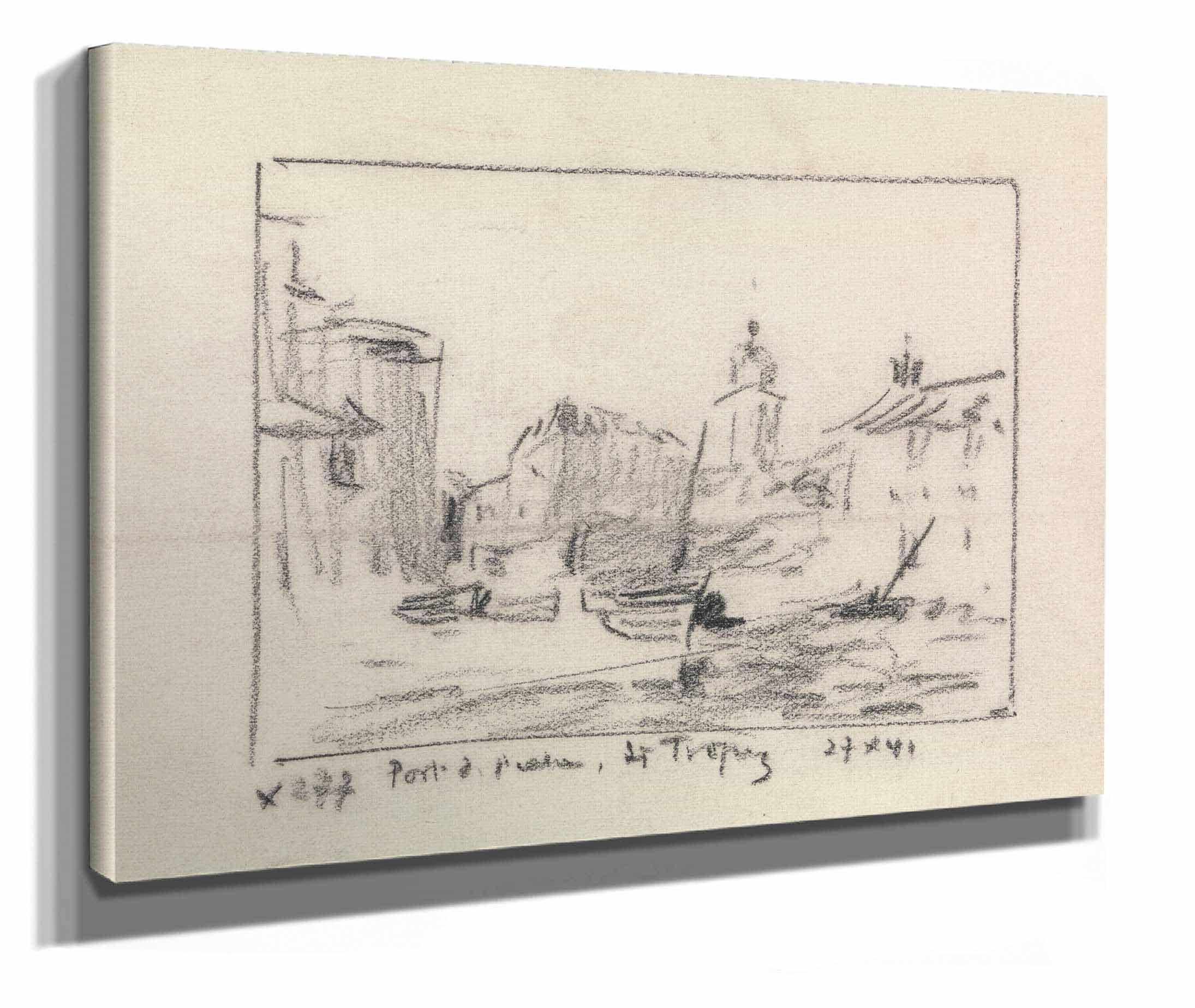 Quay Of St Tropez by Hercules Brabazon Brabazon