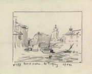 Quay Of St Tropez by Hercules Brabazon Brabazon