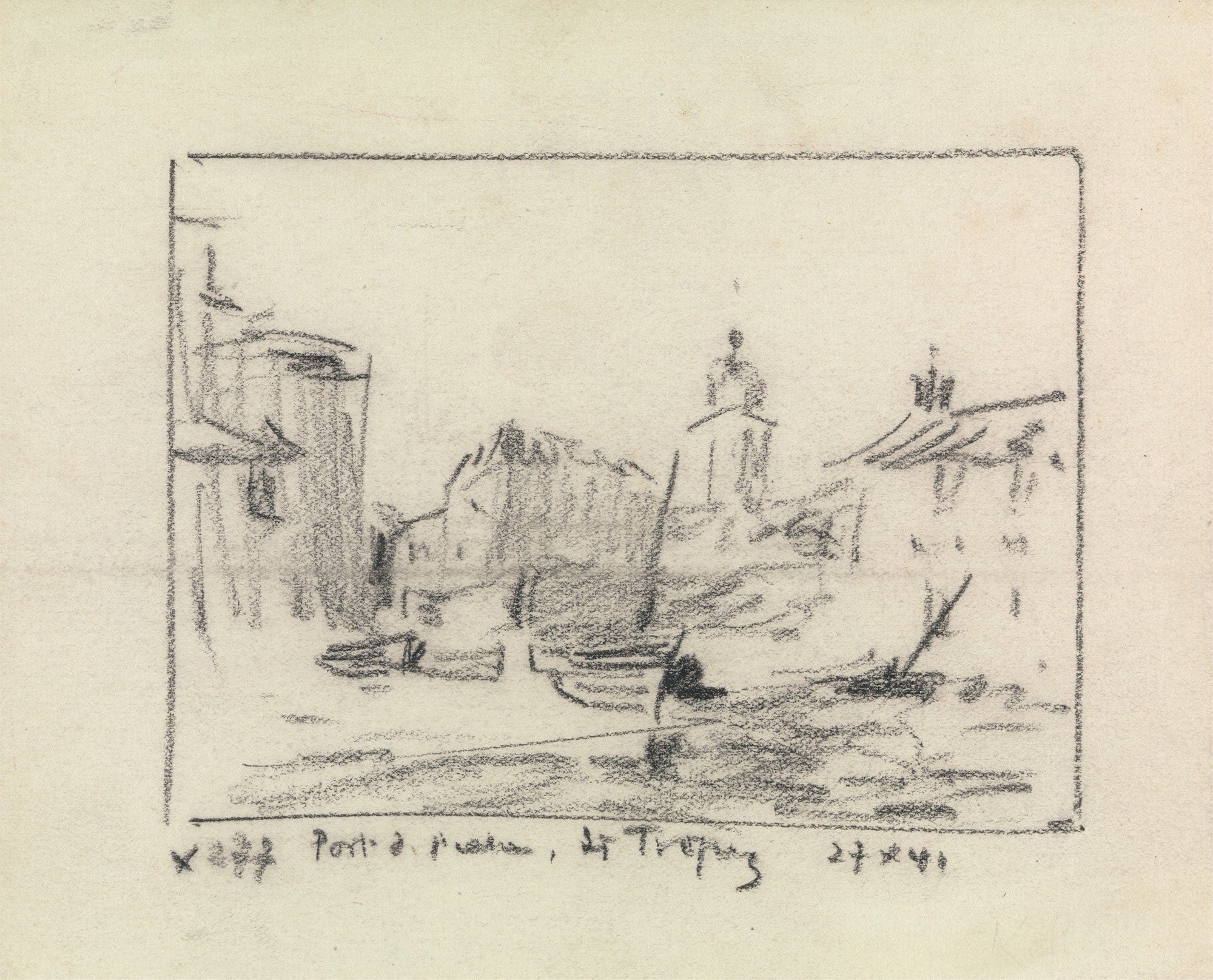 Quay Of St Tropez by Hercules Brabazon Brabazon