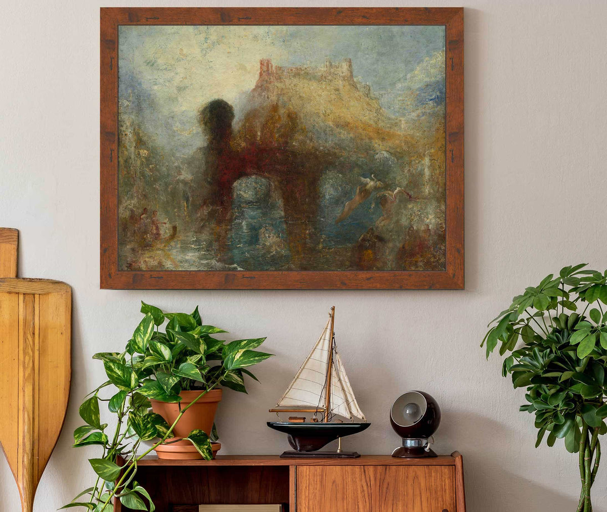 Queen Mabs Cave After by Joseph Mallord William Turner