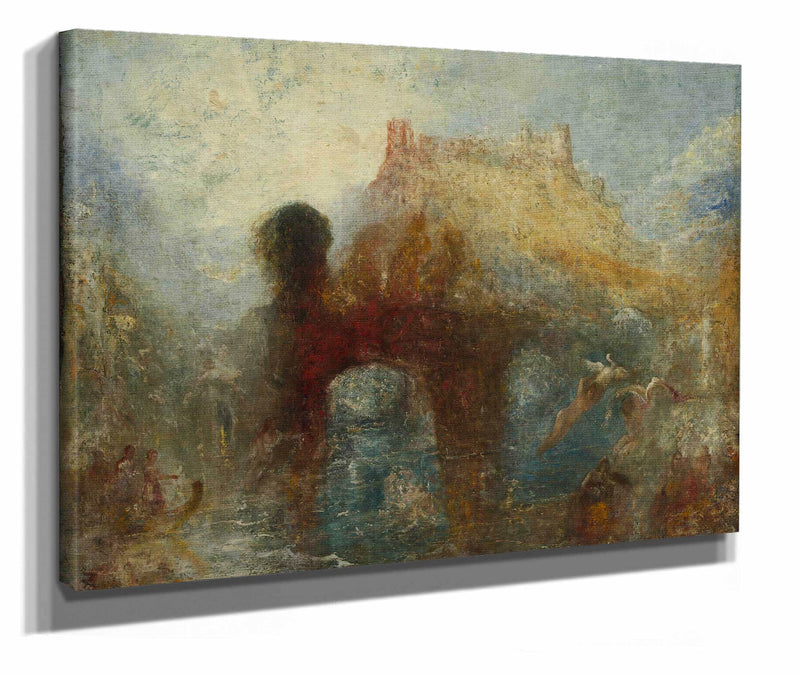 Queen Mabs Cave After by Joseph Mallord William Turner