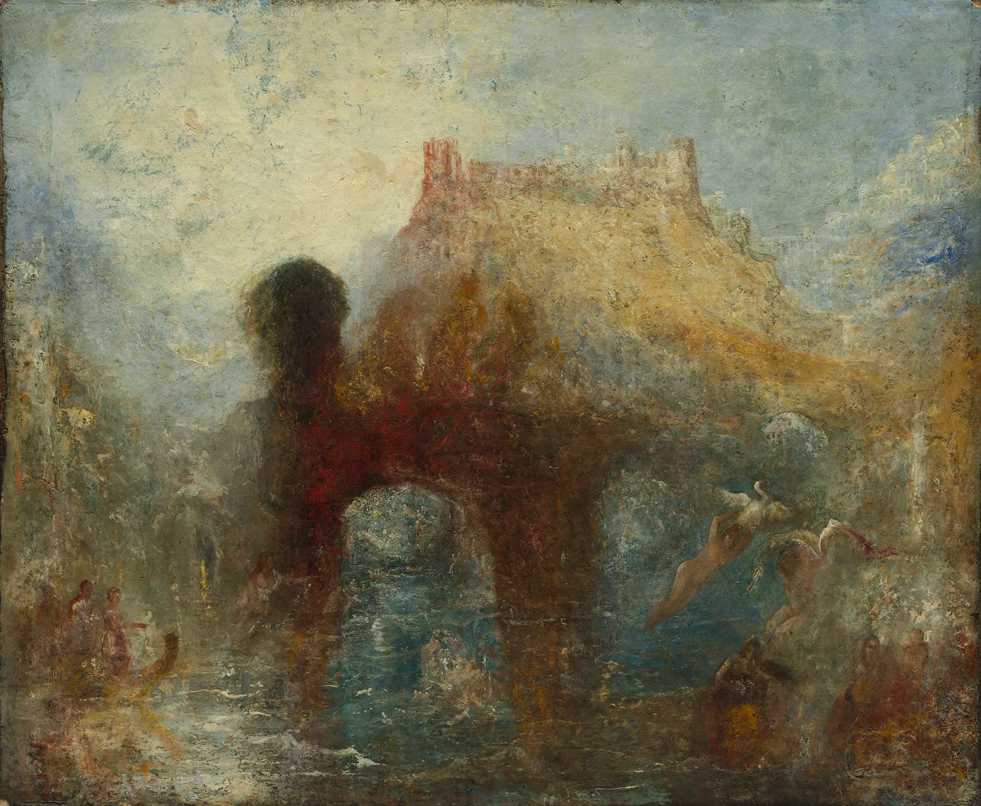 Queen Mabs Cave After by Joseph Mallord William Turner