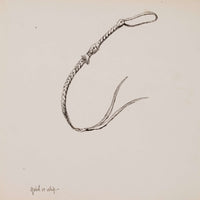 Quirt Or Whip by Frederic Remington