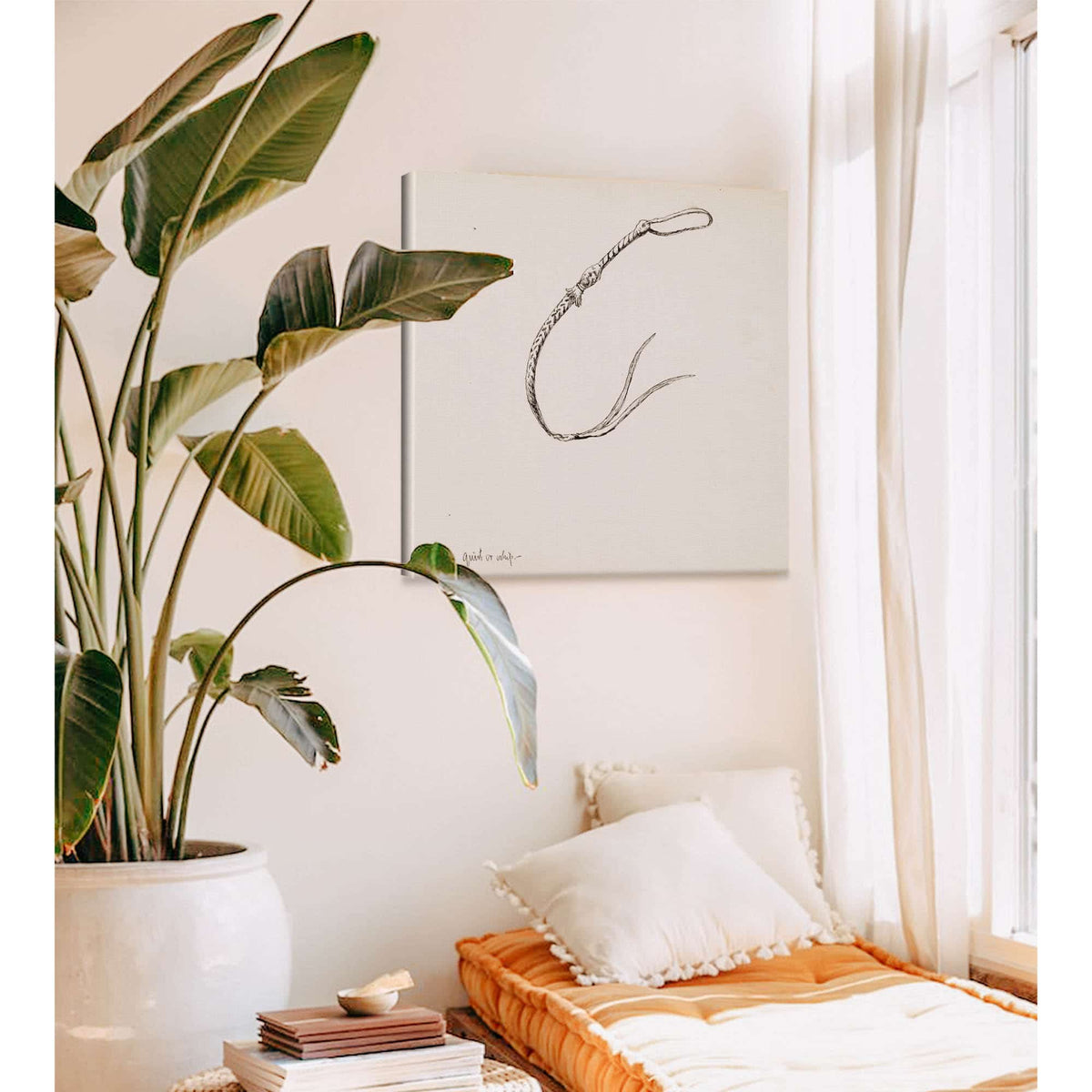 Quirt Or Whip by Frederic Remington