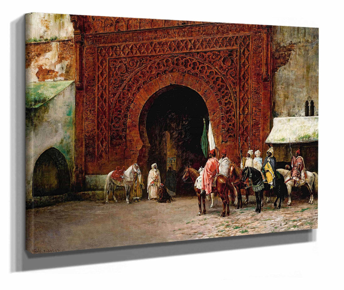 Rabat The Red Gate by Edwin Lord Weeks