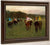 Race Horses At Longchamp By Edgar Degas