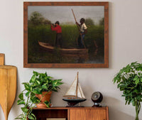 Rail Shooting On The Delaware by Thomas Eakins