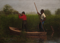 Rail Shooting On The Delaware by Thomas Eakins