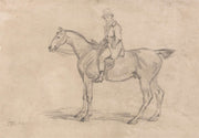 Ralph John Lambton On His Hunter Undertaker by James Ward