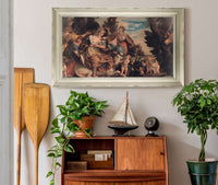 Rape Of Europa Between And by Paolo Veronese