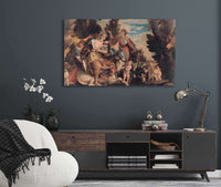 Rape Of Europa Between And by Paolo Veronese