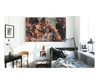 Rape Of Europa Between And by Paolo Veronese