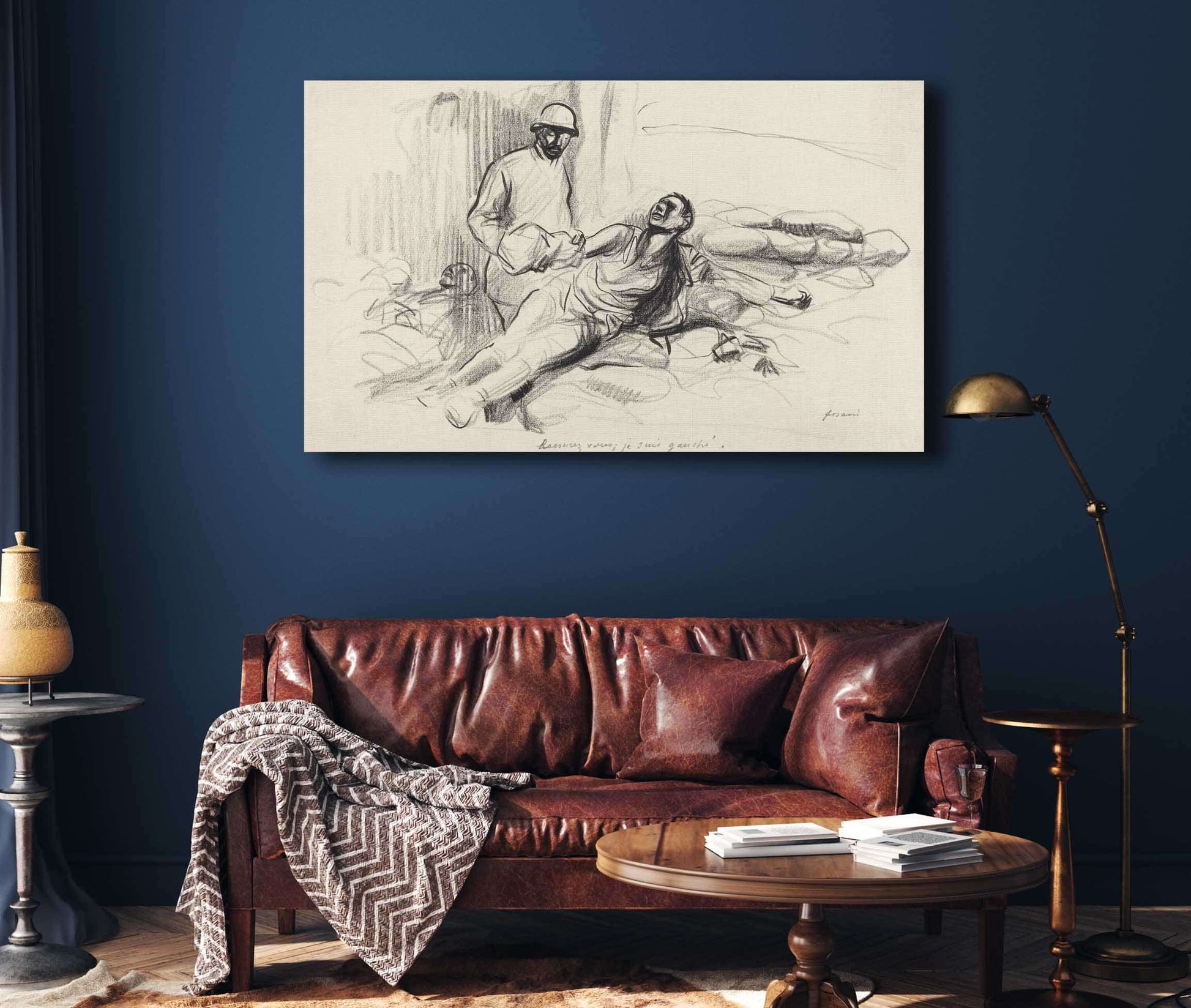 Rassurez Vous Je Suis Gauche by Jean Louis Forain