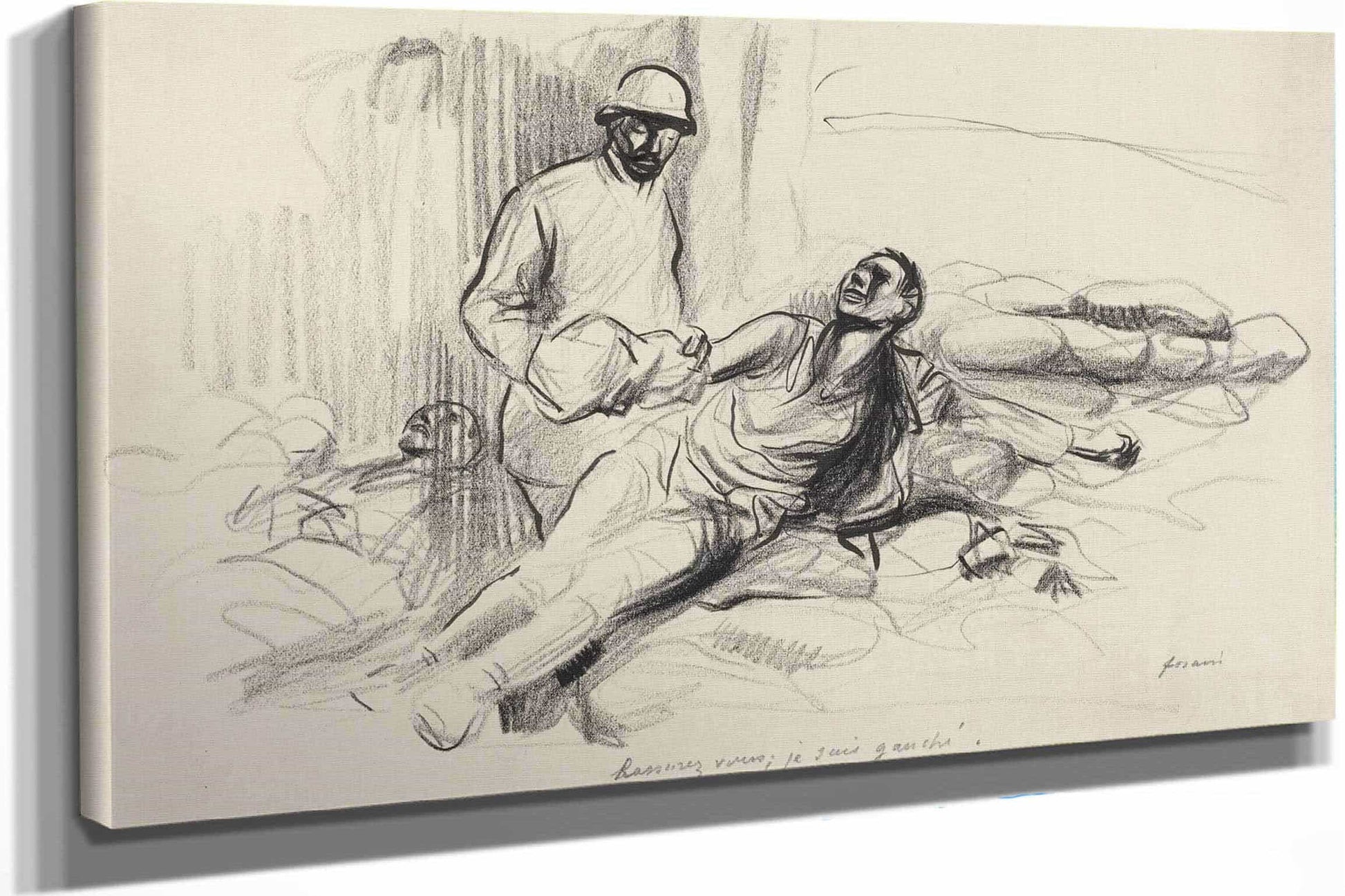Rassurez Vous Je Suis Gauche by Jean Louis Forain