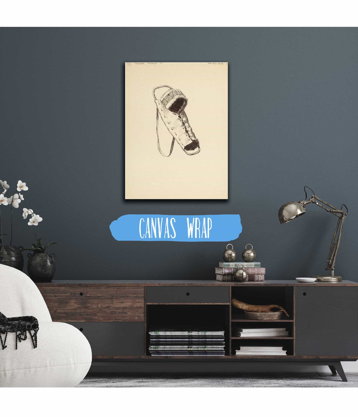 Rawhide Cradle Apache Illustration From The Song Of Hiawatha by Frederic Remington