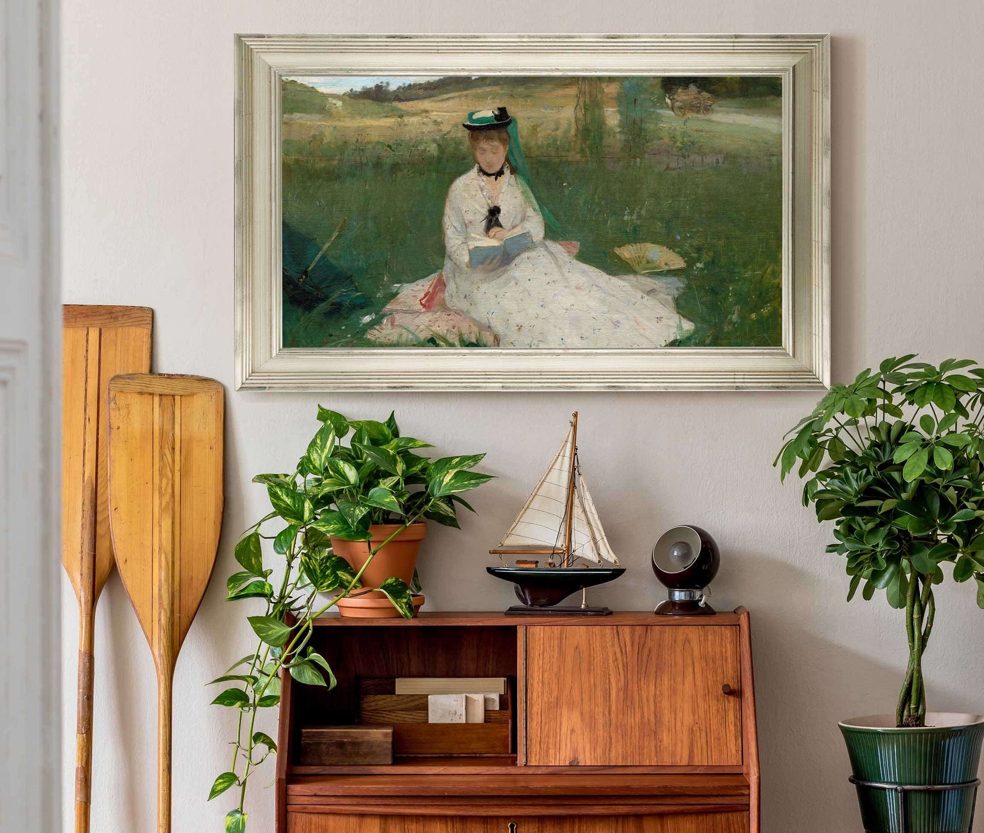 Reading by Berthe Morisot