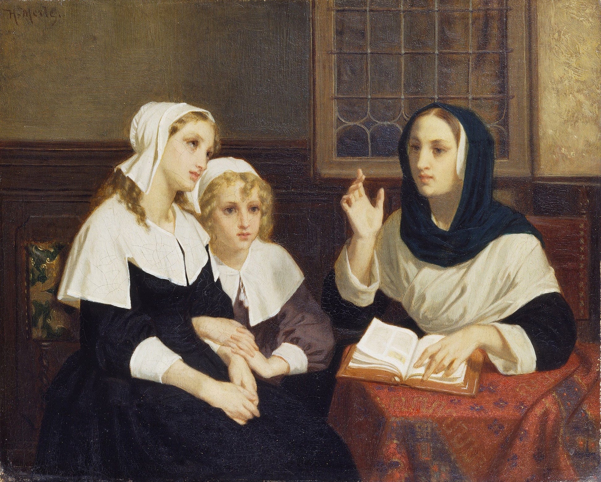 Reading The Bible by Hugues Merle