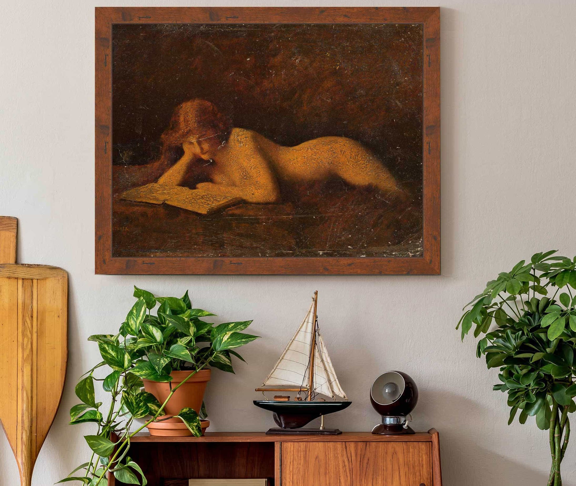 Reading Woman by Jean Jacques Henner