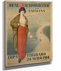 Real Automovil Club De Cataluna Copa Tibidabo by Ramon Casas