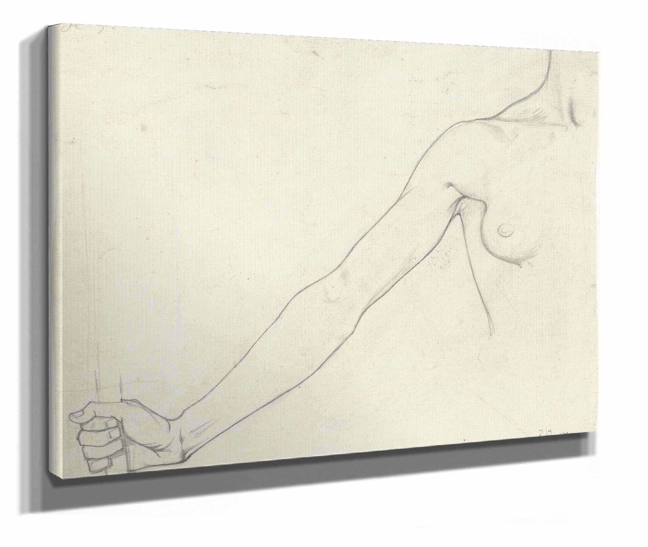 Rechterarm En Borst Van Een Vrouw by Richard Nicolaus Roland Holst