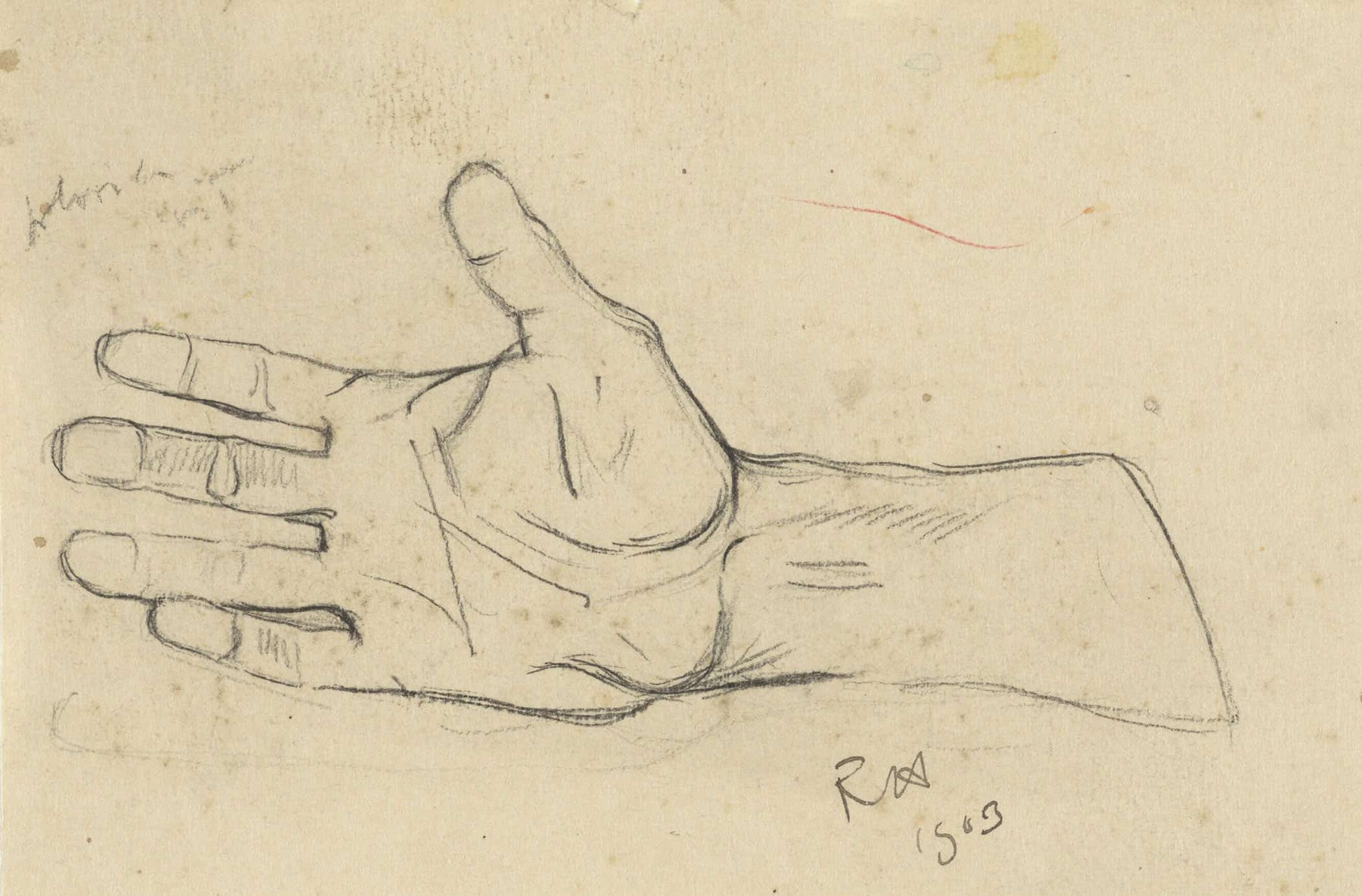 Rechterhand by Richard Nicolaus Roland Holst