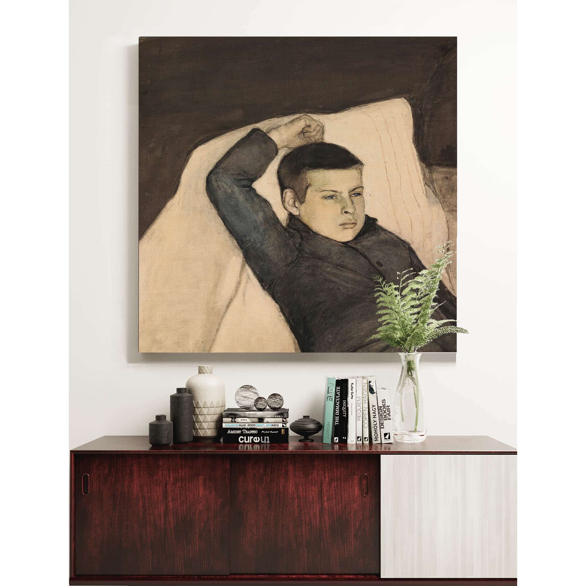 Reclining Boy by Magnus Enckell