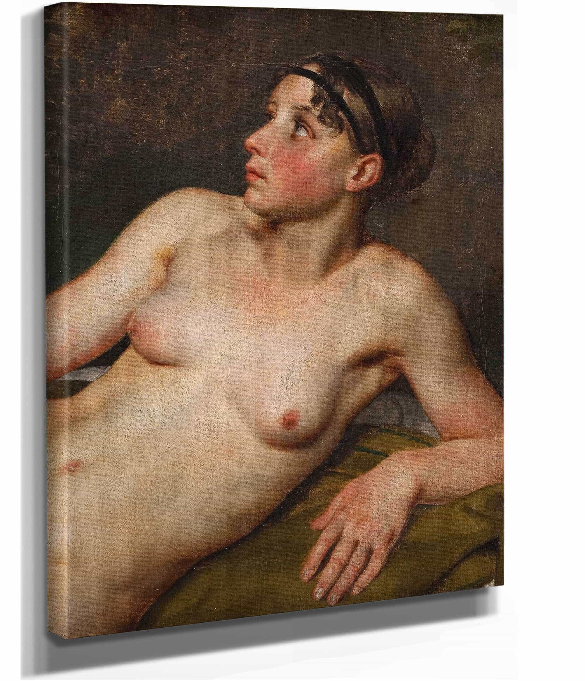 Reclining Female Nude by Christoffer Wilhelm Eckersberg