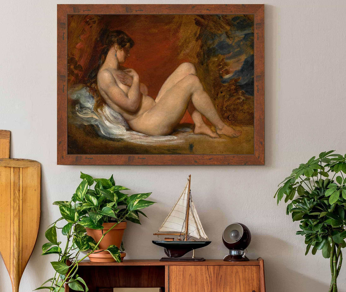 Reclining Female Nude by William Etty