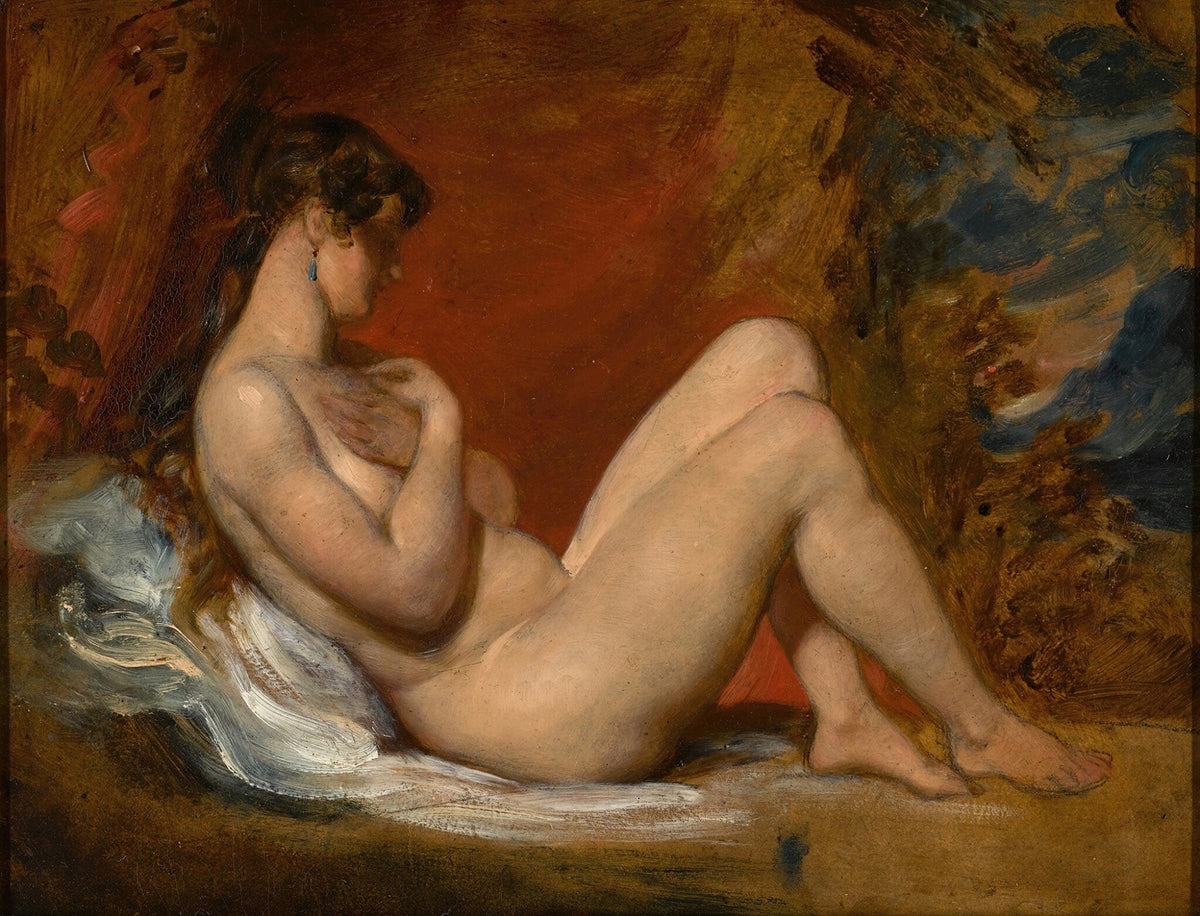 Reclining Female Nude by William Etty